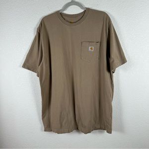 Carhartt Men’s XL Tall t-shirt. Logo on the pocket Utility Street-style Basic